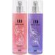 AND Dainty Glam & Pretty Vogue Pack Of 2 Body Mist For Female Crafted By Ajmal 400 ml - Women Perfumes (Edt/Edp)