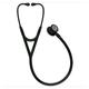 3M Littmann Cardiology IV Stethoscope - Black Chestpiece with Black Tube and Violet Stem (6203) - Stethoscopes
