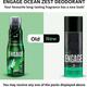 Engage Deo Sprays Ocean Zest 150ml - Men Perfumes (Edt/Edp)