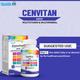 Healthvit Cenvitan Men Multivitamin & Multimineral for Energy, Metabolism, Immunity and Muscle Function - Tablets 60's - Multi-Vitamins