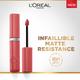 Loreal Paris Infallible Matte Resistance Liquid Lipstick, Major Crush 120 5 ml - Liquid Lipsticks