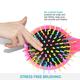 Vega Rainbow Hair Brush for Men and Women (R17-CB) 80 gm - Hair Brushes