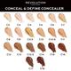 Makeup Revolution Conceal and Brightening Duo (for Pink undertone) 8 gm - Concealer