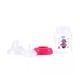 Buddsbuddy Premium Wide Neck Feeding Bottle - Pink 150 ml - Feeding & Nursing