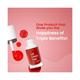 Earth Rhythm Lip and Cheek Tint Cherry With Pomegranate Flower Extracts and Jojoba Oil 5ml - Lip Stains & Tints