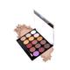 Miss Rose 15 Color Glitter Eyeshadow Palette 7001 - 077NY 01 20 gm - Face Palettes