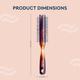 GUBB Round Hair Brush - Shell Range 140 gm - Hair Brushes