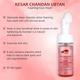 Glamveda Kesar Chandan Ubtan Foaming Face Wash With Soft Silicone Brush 150 ml - Face Washes