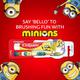 Colgate Minions (6+ Years) Extra Soft Toothbrush 1's + Toothpaste (Bubble Fruit Flavour) 40 g - Toothbrushes