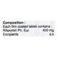 Rifaset 400mg Tablet 10'S - Bacterial Infections-OAB