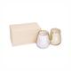 Seva Home Royal Candle (Gold+ silver) - Blanc 2's - Candle