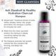 Glamveda Anti Dandruff and Healthy Hydration Charcoal Shampoo 100 ml - Shampoos
