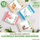 Organic Harvest Luxurious Bathing Bar - Mint, Mint Soap Bar for Gentle Cleansing, Mint Soap Bar 125 gm - Soaps