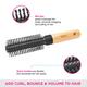 Vega Round Brush (E8 - RB) 88 gm - Hair Brushes