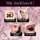Matt Look intense Eye 8 in 1 Eyeshadow Palette Highly Pigmented, Long Lasting Metallic Glitter Nudes,03 12 gm - Eye Shadow Palettes