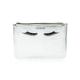 Colorbar Lips & Lashes Flat Pouches(Set Of Two) - White+Blush Pink 1's - Makeup Bags & Cases