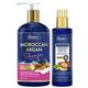 St.Botanica Shampoo 300 ml + Hair Oil 150 ml - Moroccan Argan - Shampoos