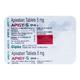 APIGY 5 Tablet 10's - Blood Clot-Ant