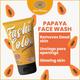 Fashion Colour Papaya Face Wash 130 gm - Face Wash & Cleansers