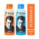Frsh Dedorant Body Spray - Tiger & Swag-Pack Of 2 400 ml - Men Deodorants/Roll-Ons