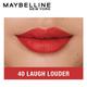 Maybelline New York Super Stay Crayon Lipstick, 40 Laugh Louder 1's - Lipsticks