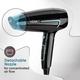 VEGA U-Style 1600 Foldable Hair Dryer For Men & Women With Cool Shot Button VHDH-24 Black 1 gm - Hair Dryers