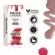 Faces Canada Ultime Pro Splash Mini Nail Enamel, Floral Dream + Royal Ruby + Cherry Blast + Watermelon, 20ml 4's - Nail Polish