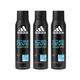 Adidas Ice Deodorant Set 150ml 3's - Men Deodorants/Roll-Ons