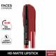 Faces Canada Ultime Pro HD Intense Matte Lips + Primer - Crushed Berry 04, 9HR Long Stay 1.4 gm - Lip Crayons