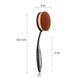 Majestique Oval Foundation Makeup Brush FC24 1's - Face Brush