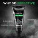 Mancode Activated Charcoal Face Wash for Men - Deep Cleansing & Detoxifying for Clear Skin 100 ml - Face Wash & Cleansers
