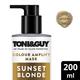 Toni&Guy Color Amplify hair Mask - Sunset blonde 200 ml - Hair Masks & Packs