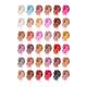 Miss Rose Professional 36 Color Eyeshadow Palette 7001 - 060 M2 20 gm - Face Palettes
