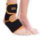 Tynor Ankle Support (Neoprene) (UN) - Black & Orange - Knee/Ankle/Leg/Foot Supports