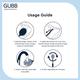 GUBB T+ Tongue Cleaner - Pink 25 gm - Floss & Tongue Cleaners