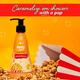 Plum BodyLovin' Caramel Popcorn & Chill Gift Kit Body Wash Hand Cream Scented Candle Gift Set 350 gm - Shower Gels & Body Wash