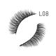 Bronson Professional Eyelash Set 3D False Long And Natural Eye Makeup - L08 10's - Eyelashes