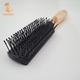 Majestique Prime Black Hair Brush 8 Row Flat Series, Bio-Friendly Detangling Brush 1's - Hair Brushes