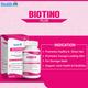 Healthvit Biotino Plus With Biotin, Vitamins, Minerals & Amino acids for Longer Hair, Glowing Skin & Thicker Nails- Tablets 60's - Multi-Vitamins