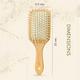 Allure Personalised Paddle Hair Brush Letter T 1's - Hair Brushes