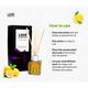 Love Earth Premium Reed Diffuser Lemon Scent Toxin-Free 30 ml - Air Fresheners
