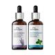 Aravi Organic Lavender and Peppermint Essential Oil Combo Pack 100% Pure Oil 30ml 2's - Essential Oils