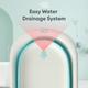 R for Rabbit Bubble Double Aqua Baby Bath Tub - Blue 1's - Bathing Essentials