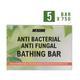 Mensome Anti Bacterial & Anti Fungal Bathing Bar (Pack of 5 X 75 gm) - Soaps
