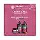 Arganicare Natural Color Care Luxury Treatment Set Shampoo Conditioner Serum and Masque 1400ml 4's - Shampoos