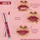 Lakme 9to5 P+M Liquid Lip Color MR5 Rustic Red 4.2 ml - Liquid Lipsticks