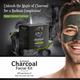 Globus Naturals Anti-Pollution Charcoal Men 6 Step Facial Kit, for Oil Control & Blackhead Removal 40 gm - Facial Kits