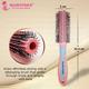 Majestique Hair Round Brush for Blow Drying and Hair Styling with Nylon Bristles - Color May Vary 1's - Hair Combs