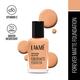 Lakme FOREVER MATTE FOUNDATION for Superior Coverage, Vit E, lightweight & water-resist Shell, 27ml - Foundation