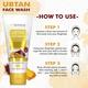 Volamena Face Wash - Ubtan 100 ml - Face Wash & Cleansers